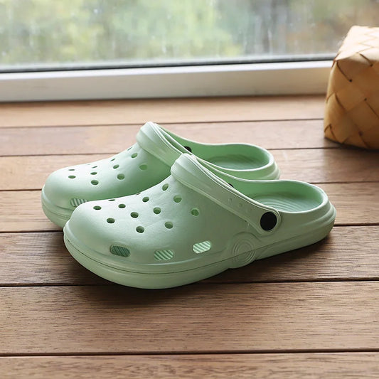 Fashion Waterproof Nursing Clogs – Lightweight Soft Sole Indoor & Outdoor Sandals