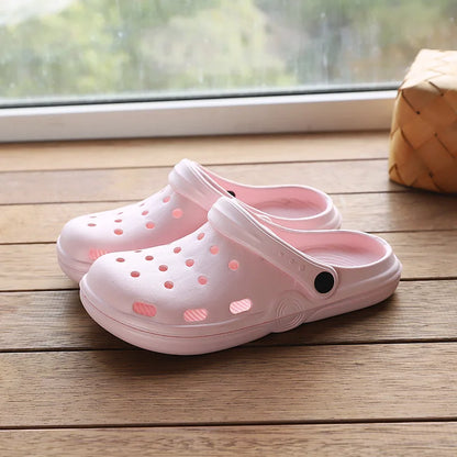 Fashion Waterproof Nursing Clogs – Lightweight Soft Sole Indoor & Outdoor Sandals