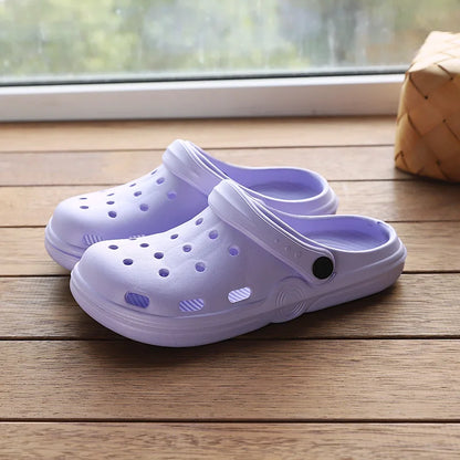 Fashion Waterproof Nursing Clogs – Lightweight Soft Sole Indoor & Outdoor Sandals